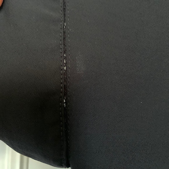 Zara Basics: Black Dress w/ Gold Back Zipper - Picture 3 of 13